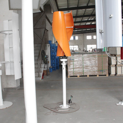 De la turbina de viento de la turbina de viento del espiral de la rejilla 24V 400W para la velocidad del viento baja