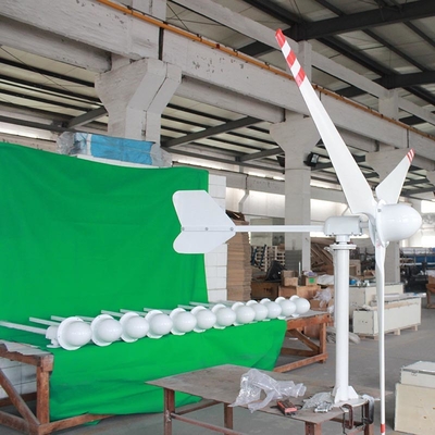 Sistema de generador de turbina de viento de la conexión del reborde 100KW 380V