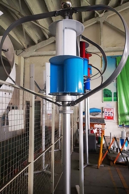 Cuchilla de la aleación de aluminio de la turbina de viento del imán permanente de la turbina de viento de la energía alternativa Q 96V 5KW 3Ph