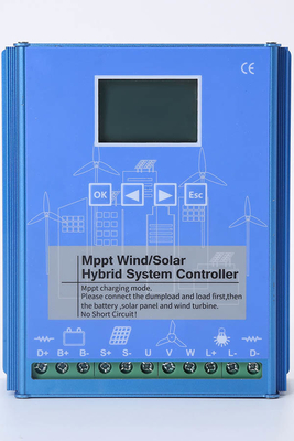 Regulador híbrido solar de la carga del CE MPPT del viento solar del regulador 12V 24V