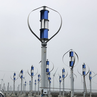 Tipo generador de turbina vertical de viento del verde 24V 48V 800W de la turbina de viento IP54 de Q