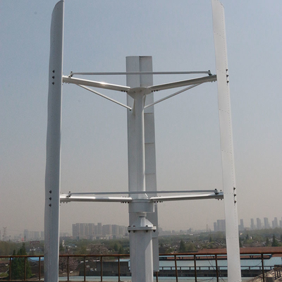 Turbina de aire vertical trifásica 1kw 2kw la mayoría del diseño vertical eficiente de la turbina de viento de AXIS