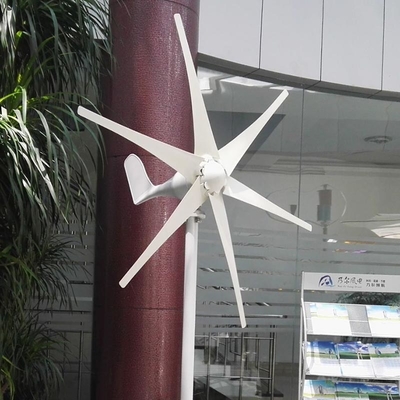 generadores de viento horizontales horizontales de la turbina de viento del acceso de 24V 48Volt 600W 1000W para el uso en el hogar