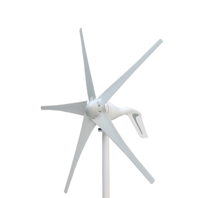 Pequeño generador de viento horizontal horizontal de la turbina de viento de los colores multi 48V 600W 1000W