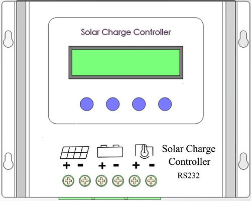 Regulador solar inteligente del panel solar PWM del regulador 12V 30A IP65 de la carga de 500W PWM