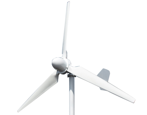 Generador de viento horizontal horizontal de la turbina de viento de la cuchilla de la fibra de vidrio 5KW 96V 220V
