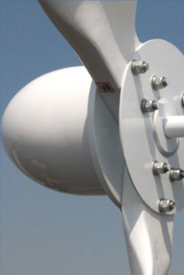 Rotor de turbina horizontal de viento del hogar HAWT de la turbina de viento del CE 1KW 48Volt los 2.8m