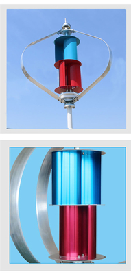 Colores multi de Q de viento de la turbina 220V 10KW de aluminio de la cuchilla de poco ruido de la aleación