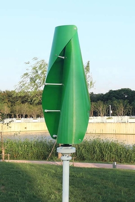 El generador de turbina de poca velocidad de viento de la fibra de vidrio 24V 400W curvó la cuchilla