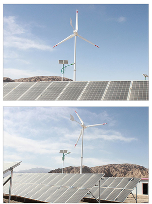 Molinos de viento horizontales de AXIS de viento del CE de la turbina 3KW 48V del yate horizontal del hogar