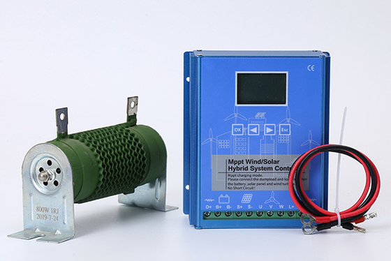 Regulador híbrido solar de la carga del CE MPPT del viento solar del regulador 12V 24V